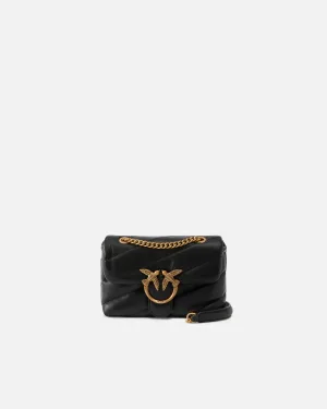 Baby Love Bag Puff Maxi Quilt Pinko nero