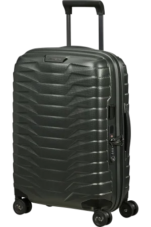 PROXIS Trolley espandibile 4 ruote bagaglio a mano Samsonite 55cm Matt Green
